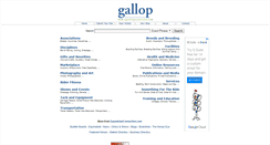 Desktop Screenshot of gallop.equestrianconnection.com